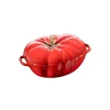 Cocotte tomate Staub en grès 0,5 l, rouge