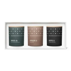 Coffret cadeau bougie parfumée Hibernation mini, 3 Pièces