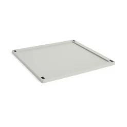 Colour Crate Square lock plastic large, Grey