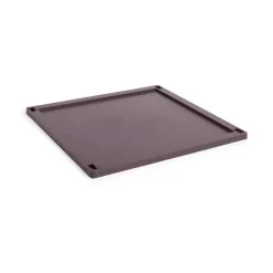 Colour Crate Square lock plastic large, Bordeaux