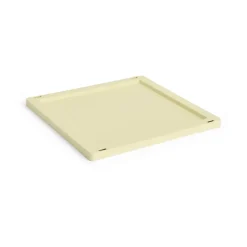Colour Crate Square/Cube lock plastic medium, Light yellow