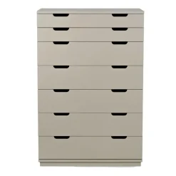 Commode Aoko 7 tiroirs, Beige