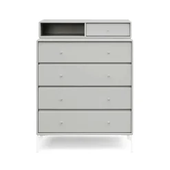 Commode Keep, nordic 09, pieds laqués couleur snow