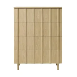 Commode Rib, 4 tiroirs, Oak