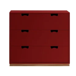 Commode Snö A3, Brown red