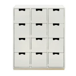 Commode Snö B, white, support en bouleau