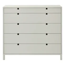 Commode Square 5 tiroirs, Sable