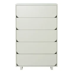 Commode Vidja 5 tiroirs, Sable