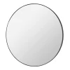 Complete miroir noir, Ø 80 cm