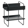 Console A-Console Table 48x35,6x55,5 cm, Black