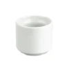 Coquetier Europé, Blanc