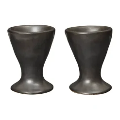 Coquetier Flow Lot de 2, Black