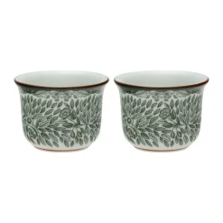 Coquetier Ostindia Floris Lot de 2, Vert