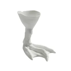 Coquetier Peking Duck Foot, Blanc
