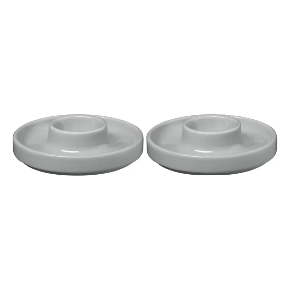 Coquetier Pilar Ø10,4 cm Lot de 2, Mirage grey