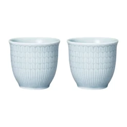 Coquetier Swedish Grace Lot de 2, Glace