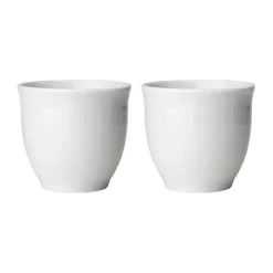 Coquetier Swedish Grace Lot de 2, Neige