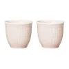 Coquetier Swedish Grace Lot de 2, Rose