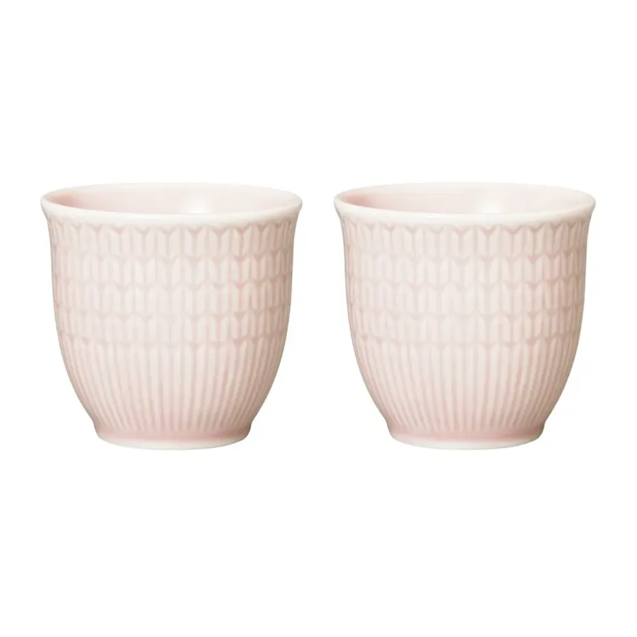 Coquetier Swedish Grace Lot de 2, Rose