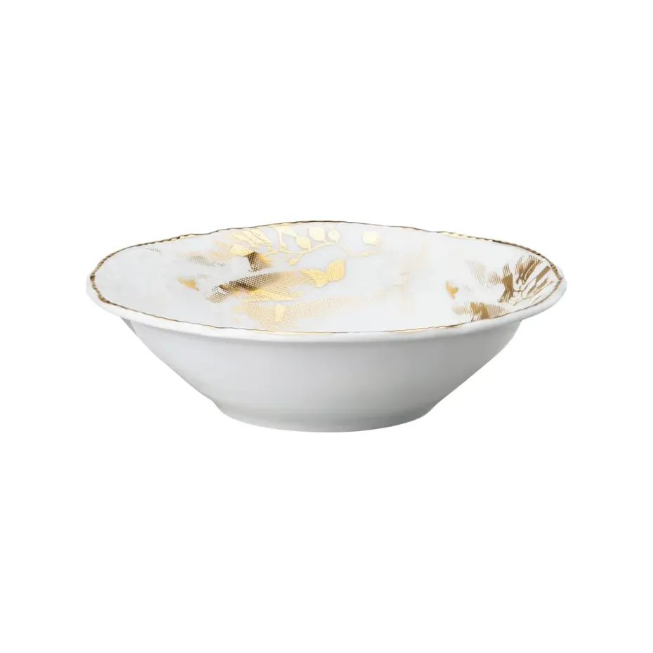 Corbeille à fruits Rosenthal Heritage Midas 15 cm, Blanc-doré