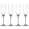 Coupe à champagne Authentis 19 cl lot de 4, transparent