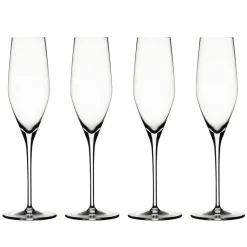 Coupe à champagne Authentis 19 cl lot de 4, transparent