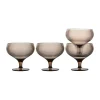 Coupe à champagne Billi 30 cl lot de 4, Marron