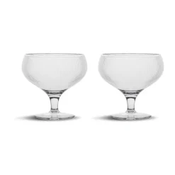 Coupe à champagne Billi 30 cl, lot de 2