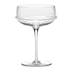 Coupe à champagne Dune 28 cl lot de 4, Clear
