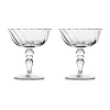 Coupe à champagne italienne Opacity 15 cl lot de 2, Clair
