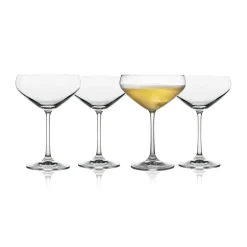 Coupe à champagne Juvel 34 cl, lot de 4, Cristal