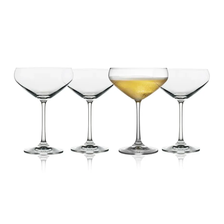 Coupe à champagne Juvel 34 cl, lot de 4, Cristal