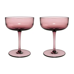 Coupe à champagne Like 10 cl, lot de 2, Grape
