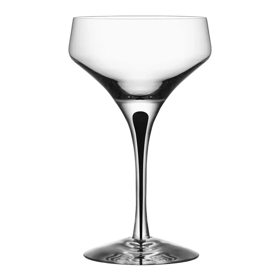 Coupe à champagne Metropol 24 cl, Noir