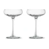 Coupe à champagne Opacity 30 cl lot de 2, Clair