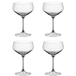 Coupe à champagne Perfect Serve 24 cl lot de 4, transparent