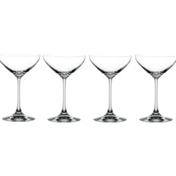 Coupe à dessert-champagne Authentis lot de 4, transparent