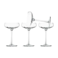 Coupes à champagne Opacity 30 cl lot de 4, Clair