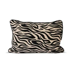 Coussin Anima L 40x60 cm, Zebra-noir