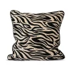 Coussin Anima M 50x50 cm, Zebra-noir