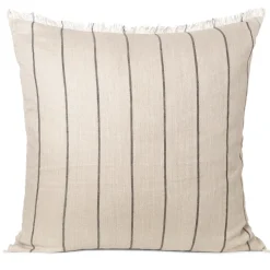 Coussin Calm camel-black, 78x78 cm
