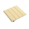 Coussin d’assise Terrazza, Yellow bold stripe, 40x40 cm