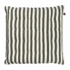 Coussin de chaise Ernst 40x40 cm, Sauge, blanc