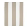 Coussin de chaise Holma 41x49 cm, Taupe striped