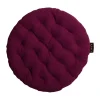 Coussin de chaise Pepper Ø37 cm, Rouge bourgogne