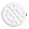 Coussin de chaise Pepper Ø37 cm, Blanc