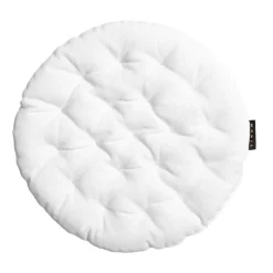 Coussin de chaise Pepper Ø37 cm, Blanc