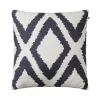Coussin Diamond, blue/offwhite