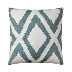 Coussin Diamond, Heaven blue/offwhite