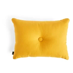 Coussin Dot Cushion Planar 1 Dot 45x60 cm, Warm yellow